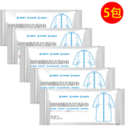 快速去污！Jepoo 羽绒服清洁湿纸巾 12片*5包