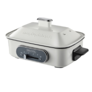 有券的上、PLUS会员：Morphy Richards 摩飞 MR9088 多用途锅 白色