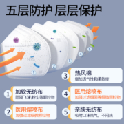 乐康N95医用防护口罩 一次性独立包装灭菌官方正品医疗级医护专用