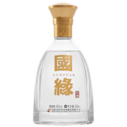 今世缘白酒 国缘对开 双开 婚宴喜酒 2开粮食酒水 高度42度 550ml*2礼袋装
