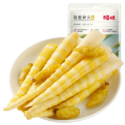 百草味 竹笋干泡椒即食特产小包装零食 脆嫩笋尖190g