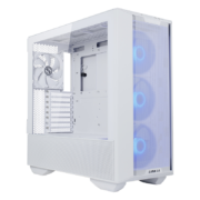LIANLI联力 鬼斧2代RGB版 白色 台式电脑机箱 双侧四门/玻璃侧透/标配4把140mm风扇/支持420水冷（厂家直送）1049元