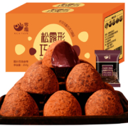 京东特价、需买券：零趣  松露形巧克力  250g 约30颗