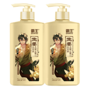 霸王生姜洗发水套装（生姜去屑止痒洗发液600ml*2瓶）姜汁控油清爽去头皮屑不炸毛男女士洗头膏