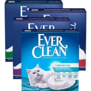 EverClean美国进口猫砂铂钻蓝红绿紫标无尘猫沙11.3kg除臭膨润土