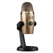 罗技（Logitech） Blue Yeti Nano小雪怪USB麦克风专业电容话筒K歌录音主播直播  库巴金