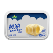 蒙牛（MENGNIU） 蒙牛 黄油 马苏里拉 早餐芝士片 家庭烘焙煎牛排早餐三明治饼干蛋烘焙原料 黄油盒装200g 1盒