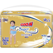PLUS会员：大王GOO.N光羽短裤型尿不湿 L32片(9-14kg)*3件