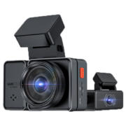 VANTRUE CAM万奇欧E2双镜头前后双录行车记录仪2.5K高清画质 WIFI互联GPS轨迹 E2套餐一(128G+降压线+偏光镜)