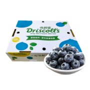 Driscoll's 怡颗莓 秘鲁进口蓝莓 原箱装12盒 约125g/盒 新鲜水果