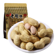 京东特价、需抢券：老街口 坚果炒货 蒜香味花生420g/袋