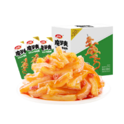 卫龙魔芋爽 辣条 办公室宿舍休闲小零食 酸辣味素毛肚480g/盒约20小包 网红即食小吃