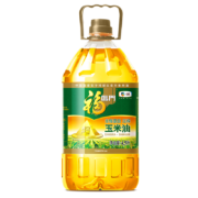 福临门 食用油 非转基因压榨一级黄金产地玉米胚芽油4.5L 中粮出品