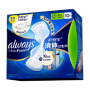 护舒宝新液体卫生巾量多日用加长版270mm*10片*5件
