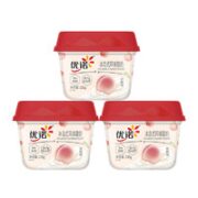 yoplait 优诺 冰岛式白桃酸奶 135g*3杯