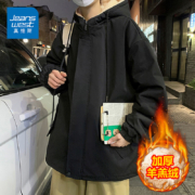PLUS会员：JEANSWEST 真维斯 男士重磅羊羔绒外套 2022110807-WY7