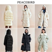 PEACEBIRD  太平鸟 白雪公主联名 女士中长款羽绒服 AYACC456801