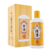 珍酒珍五 金装版 53度 酱香型白酒 500ml 单瓶装 京东年货 礼盒自营