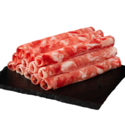 百里炙 国产阳信牛肉 雪花肥牛卷600g（300g*2盒 ）*3件