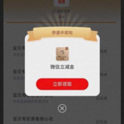 工商银行 爱宝贝成长趣体验 实测中5元微信立减金