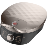 美的（Midea）电饼铛家用智能控温火力调节煎烤机加厚深盘煎饼铛三明治机早餐机MC-JK30E301