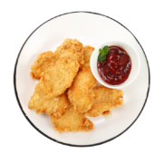 上鲜 香酥鸡排 1kg 出口日本级鸡胸肉鸡扒 油炸鸡排炸鸡裹粉 休闲食品油炸食品 裹粉炸鸡半成品清真食品