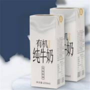 京东京造 雪地牧场 有机纯牛奶250ml*24盒 *2件