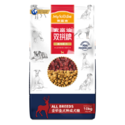 麦富迪鹿肉双拼狗粮成犬粮泰迪贵宾金毛拉布拉多柴犬全犬种通用型 10kg