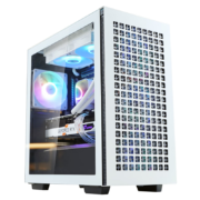 九州风神（DEEPCOOL）魔方CH370白机箱（1秒“变脸”/支持360水冷/隐藏耳机支架/磁吸侧板）
