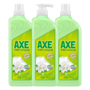 斧头牌（AXE）花茶护肤洗洁精套装1.18kg*3(1泵+2补) 花茶清香 维E呵护不伤手