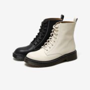 Bata 拔佳 女士真皮加绒马丁靴 S1271DD0