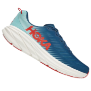 HOKA ONE ONE 男女鞋林康3公路跑步鞋Rincon3网面减震耐磨轻便透气 墨绿色/蛋壳蓝-男 44.5/285mm