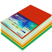 PLUS会员、概率券：易利丰 elifo 彩色软卡纸 a4加厚10色混装  50张  120g