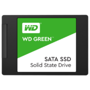 西部数据（WD） SSD固态硬盘 台式机笔记本电脑硬盘 SATA3 2.5英寸 绿盘Green 240G 标配