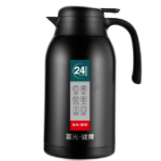 富光 保温壶 304不锈钢  按压式 黑色 大容量  2200ML