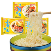 PLUS会员、京东特价APP、再补货：华丰 三鲜伊面 混合味 86g*10袋