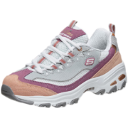 斯凯奇skechers糖果熊女鞋运动休闲鞋撞色冰淇淋鞋老爹鞋13146 葡萄夹心糖/GYPK 37