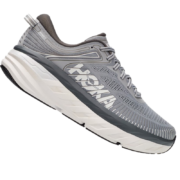 HOKA ONE ONE 男鞋邦代7公路跑步鞋Bondi 7减震耐磨网面透气支撑 鸽灰/暗影灰 42.5/270mm