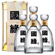 今世缘 国缘 四开 42度优雅醇厚型白酒 550ml*4 整箱装