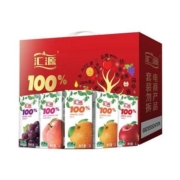 汇源 100%果汁臻贵礼盒混合装1000ml*5盒*3件+凑单