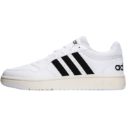 阿迪达斯 （adidas）男鞋 2022冬季新款低帮穿搭潮流运动鞋时尚耐磨防滑休闲板鞋 HOOPS 3.0/经典款/潮鞋/黑白 39