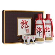 88VIP：LANGJIU 郎酒 郎牌郎酒 53%vol 酱香型白酒 500ml*2瓶 双支装