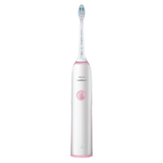 飞利浦(PHILIPS) 电动牙刷 成人声波震动(自带刷头*2) 智能净白 牙龈呵护 HX3226/41