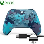 Microsoft 微软 Xbox 无线控制器 海洋行动 特别版+PC连接线