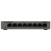 网件（NETGEAR）GS308 8口千兆非网管交换机 小型办公家用宿舍铁壳网络分线器以太网交换机/工程