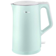 美的（Midea） 热水壶 304不锈钢 电水壶 聚水环不溅烫1.7L大容量电热烧水壶 1.7L快速沸腾-SH17C102