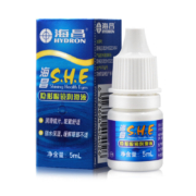 海昌 隐形眼镜润滑液 SHE 5ml*2件