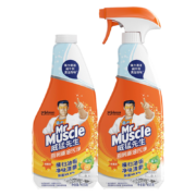 威猛先生（Mr Muscle） 油污清洁剂 455g+455g替换装 柑橘香 厨房重油污净28.9元