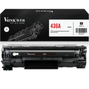 V4INK CB436A粉盒易加粉(适用惠普1522硒鼓 436a墨盒p1505 m1120佳能3250打印机)