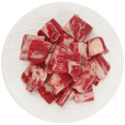 万馨沃牛 choice整肋排1KG（肋骨+脊骨）谷饲原切大骨 烧烤肋排 炖汤脊骨 生鲜牛肉 全程冷冻 保鲜锁鲜